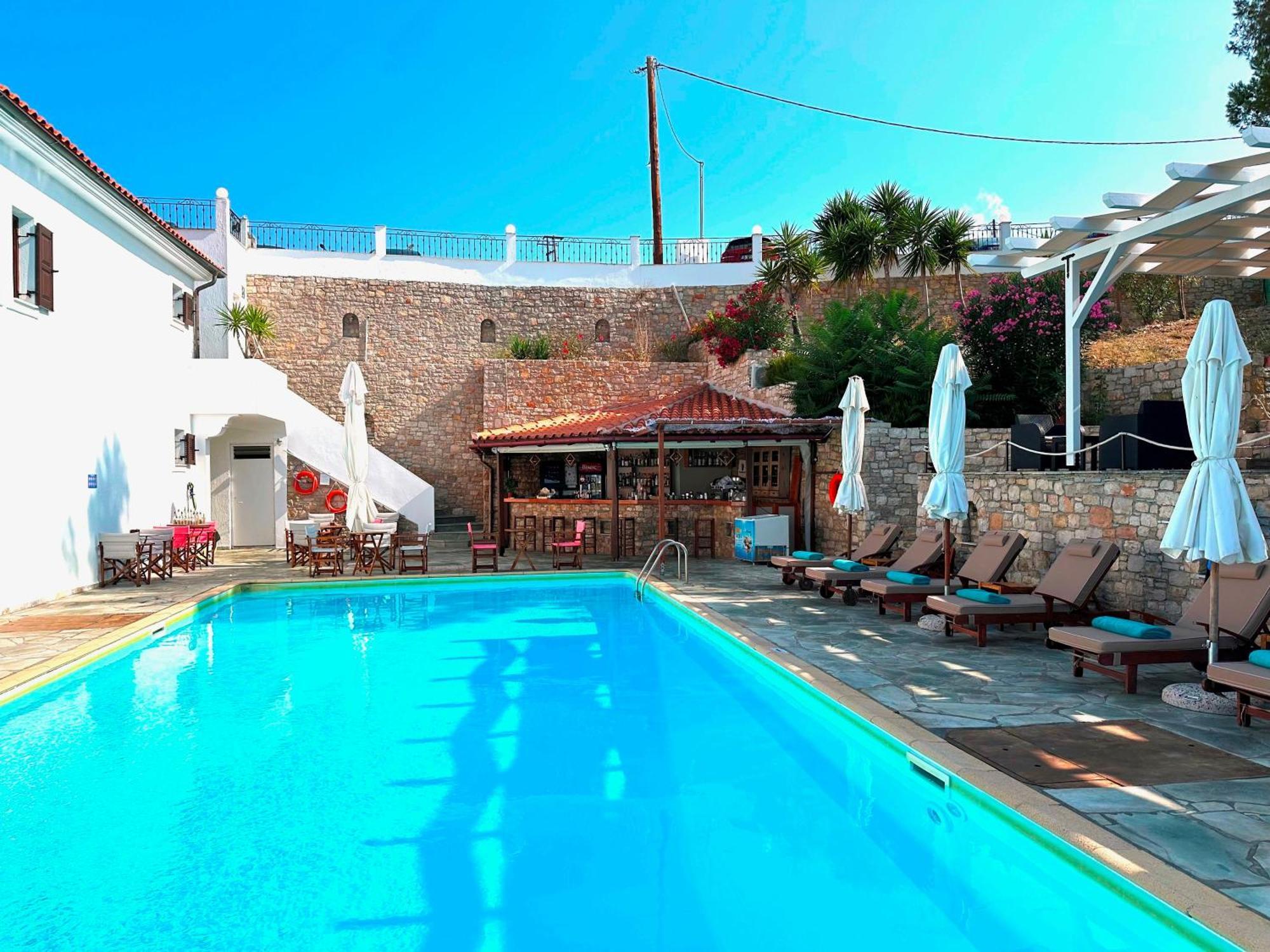 Yalis Hotel Votsi  Exterior foto